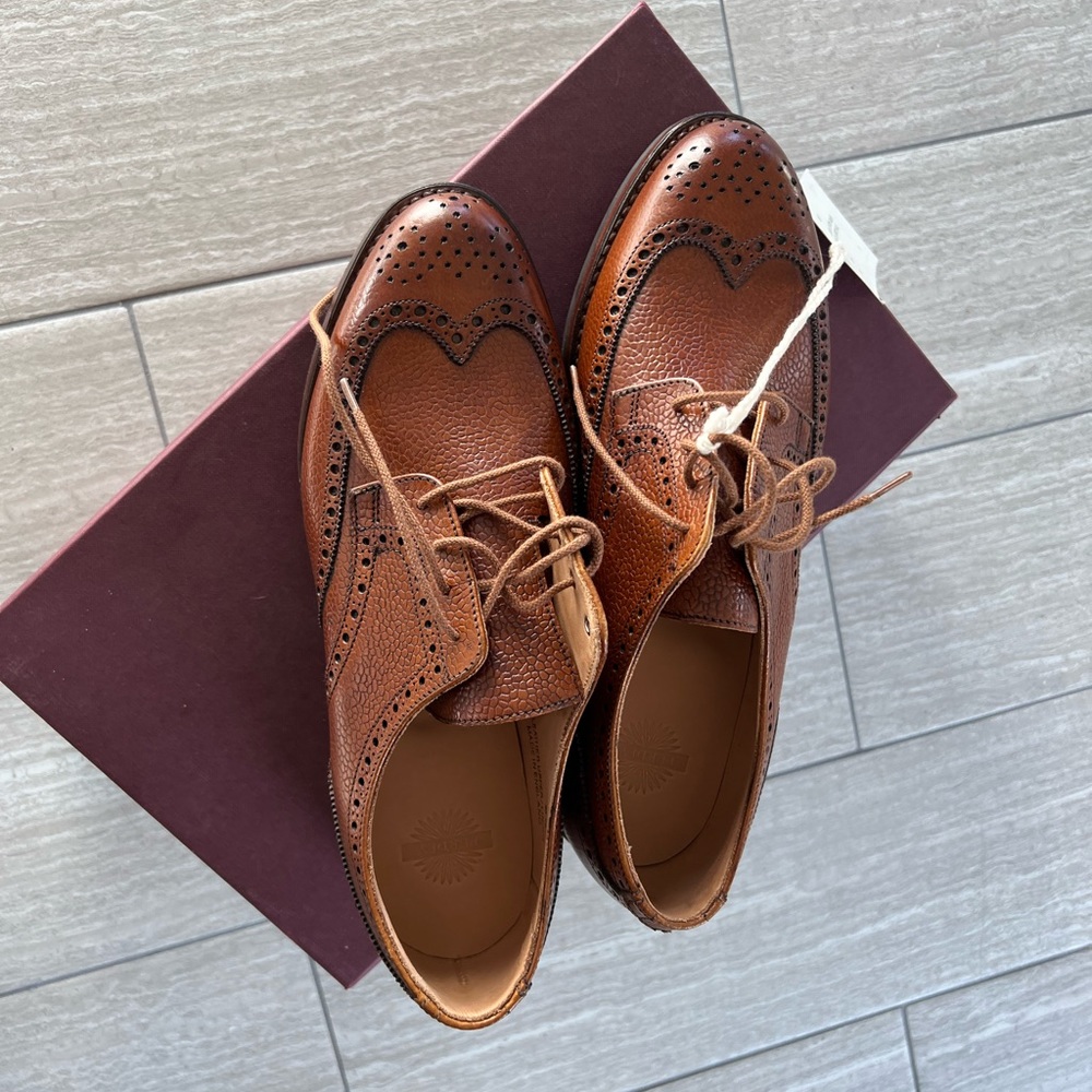 Purest country grain brogue UK6.5